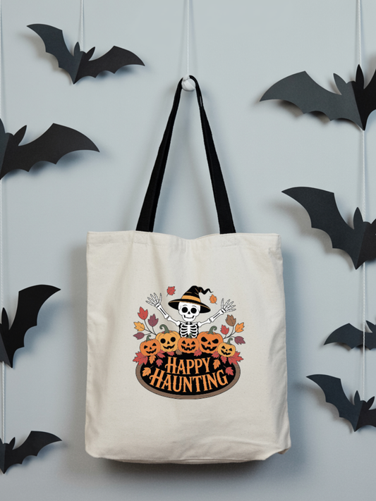 Ecobag | Tote Bag | Saco 100% Algodão Ecológico | Halloween