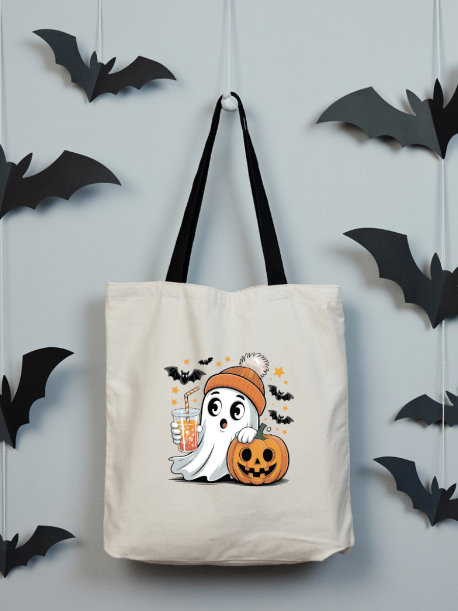 Ecobag | Tote Bag | Saco 100% Algodão Ecológico | Halloween