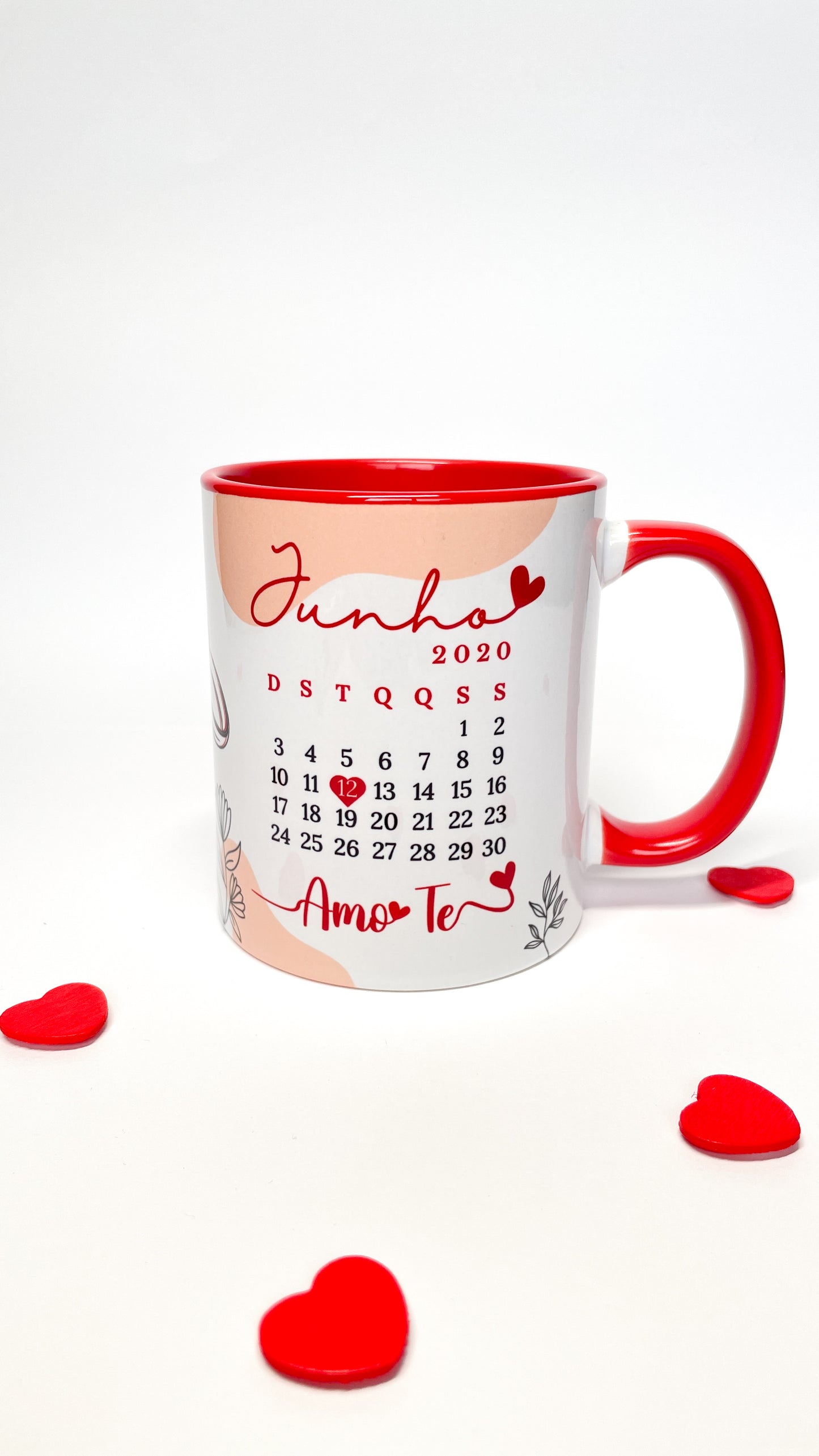 Caneca  "Aliança" com FOTO do casal