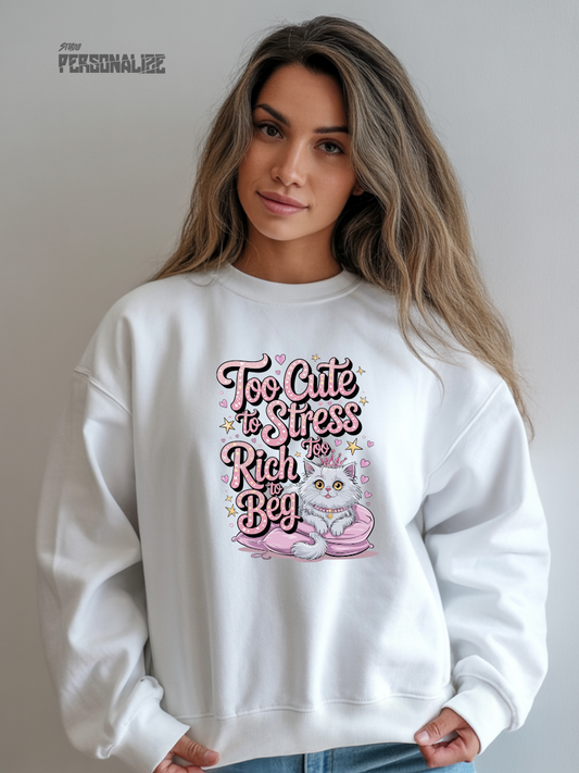 Camisola Sweatshirt  | Cat  | Conforto e Durabilidade
