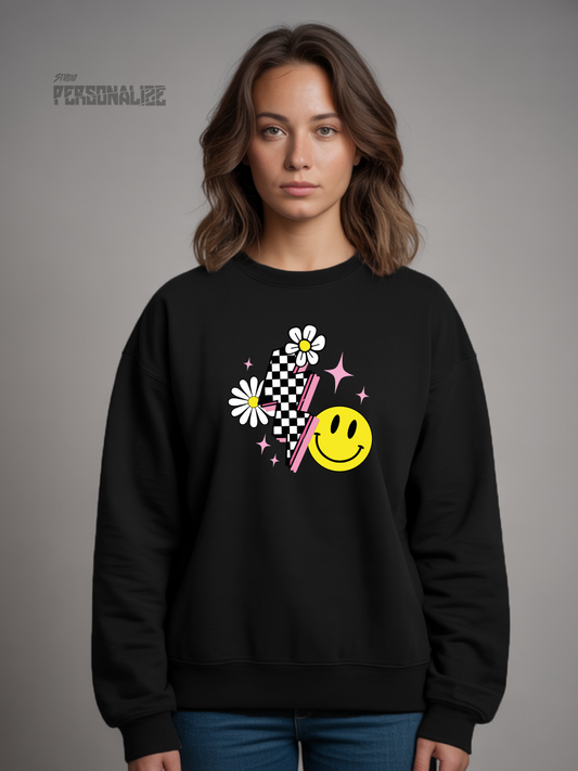 Camisola Sweatshirt  | Flor | Conforto e Durabilidade