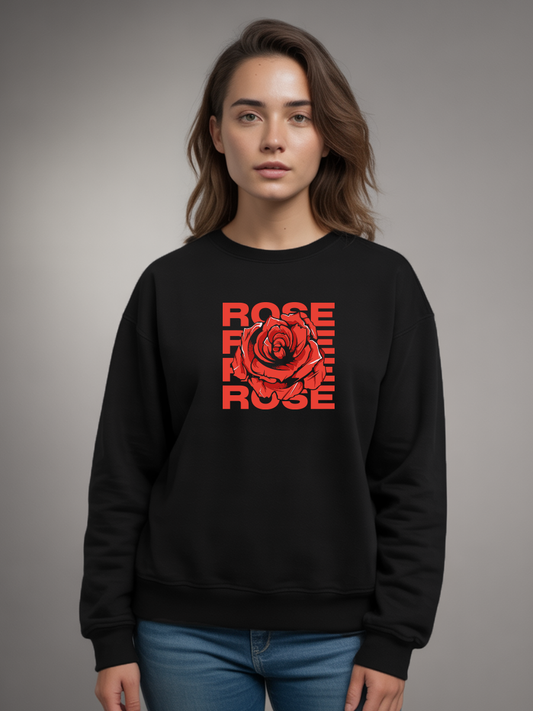Camisola Sweatshirt  | Rose | Conforto e Durabilidade