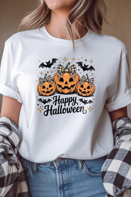 T-Shirt 100% Algodão | Happy Halloween